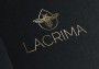 Elegantní logo pro značku Lacrima