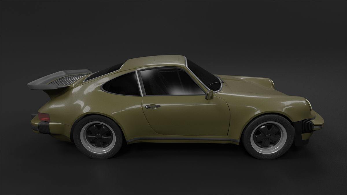 Vizualizace Porsche 911