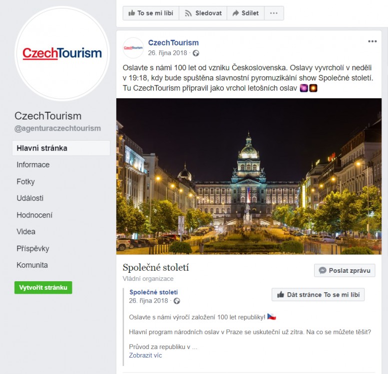 CzechTurism ads managing