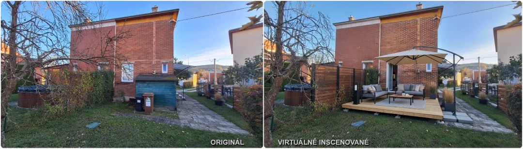 Virtuální staging - exteriér