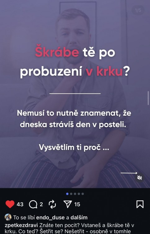 Instagram infografika | zpetkezdravi