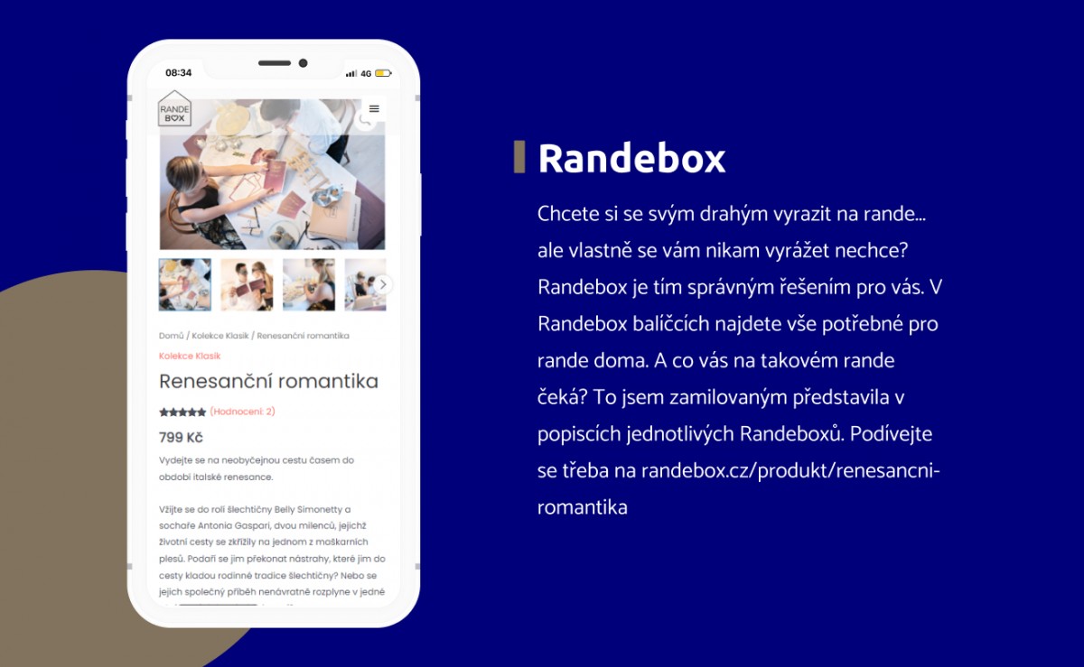 Randebox – popisky Randeboxů