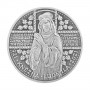 Stříbrná mince sv. Ludmila | produktová fotografie