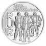 Stříbrná mince RUR – Premiéra v Hradci Králové | produktová fotografie