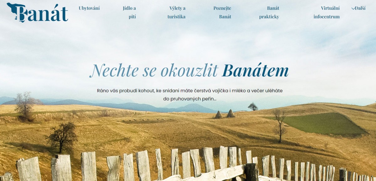 Texty pro nový web pro Člověka v tísni o rumunském Banátu, který je vlastně český...