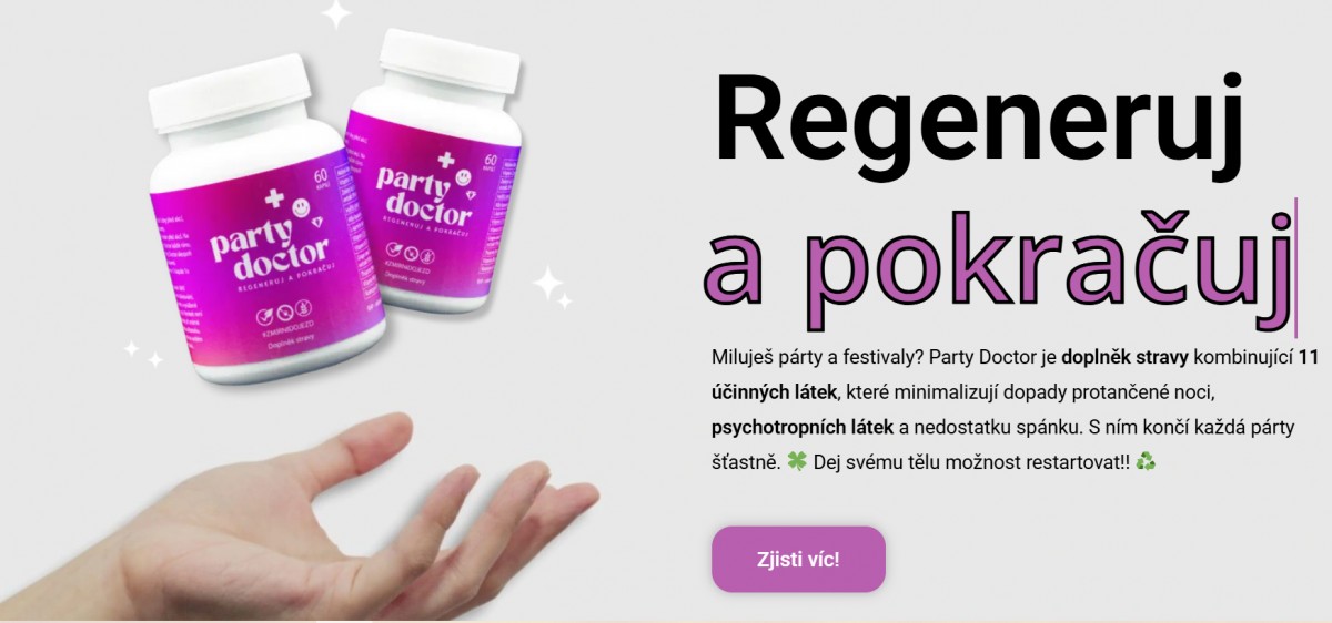 Otextování webu a e-shopu výživového doplňku nejen pro rave komunitu