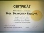 Certifikát I