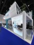 Grafika stánku ERBA pro MEDLAB Dubai 2024