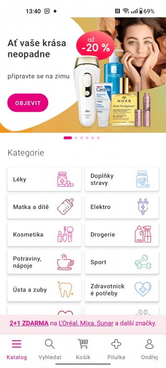 Dashboard | Pilulka.cz