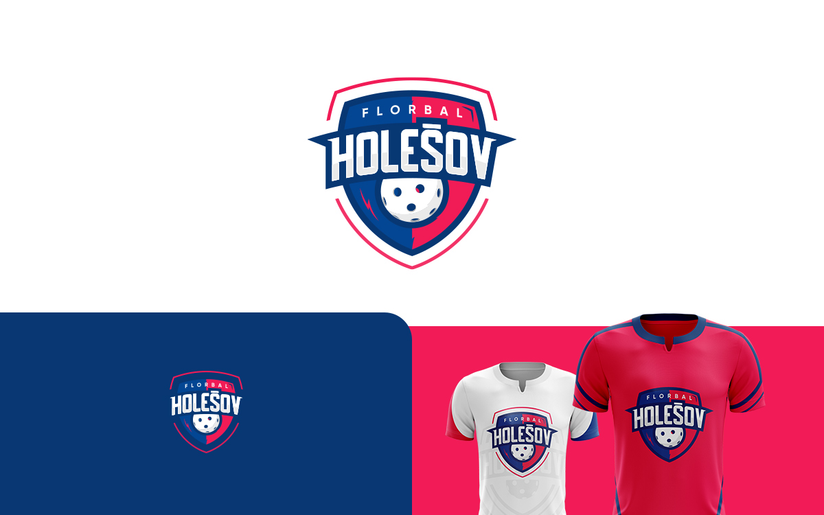 Redesign loga pro sportovní klub Florbal Holešov