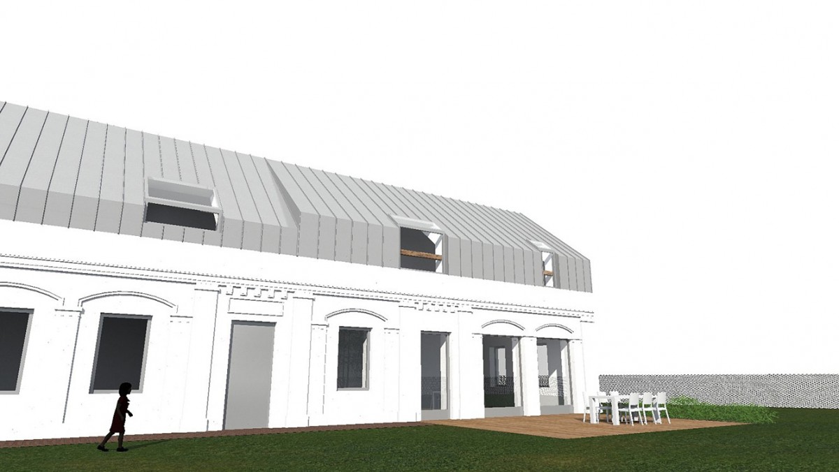 Dům s terasou | rekonstrukce hospodářského domu – Bukovka