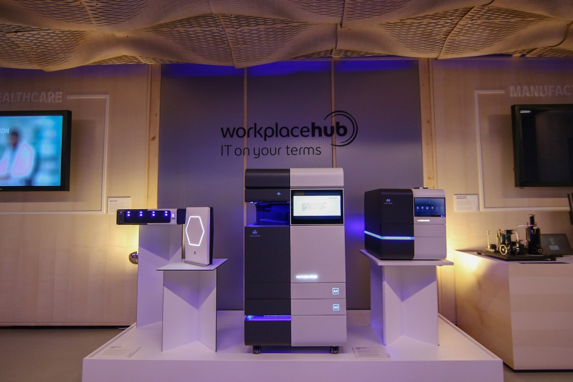 Ukázka inovativních produktů Workplace Hub