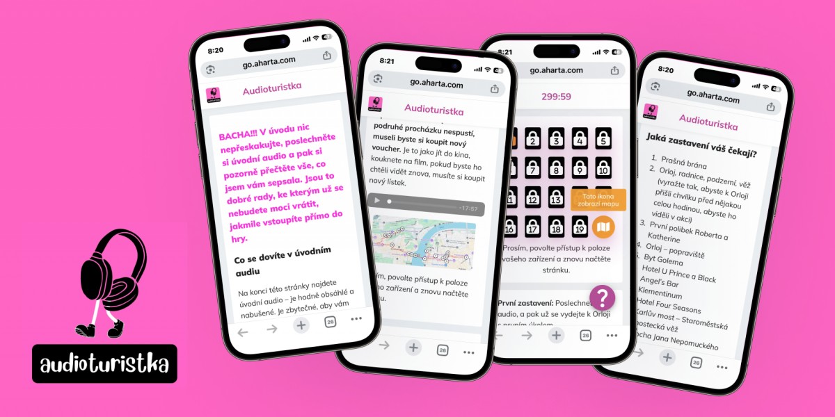 Co vše najdete v mých audiovýletech IV