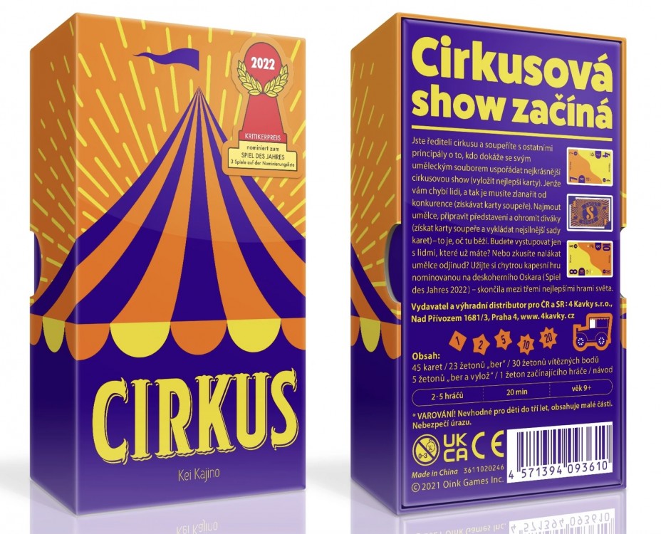 Naše stár - hra Cirkus