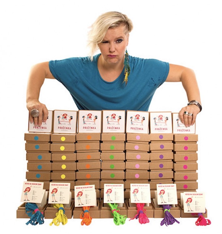 Já a moje skákací gumy s návodem, kterých jsme prodali 11 000