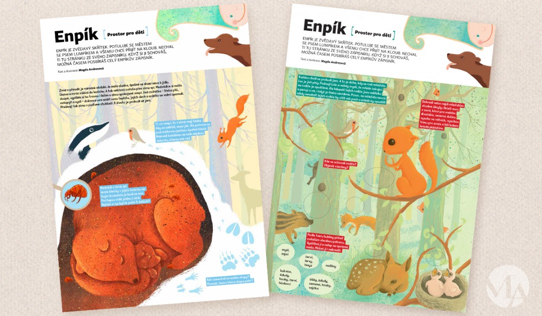 Ilustrace Enpík (Prostor pro děti)