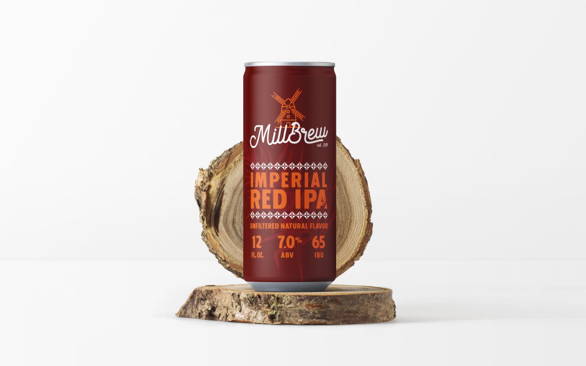 MillBrew - návrh designu craft beer plechovek