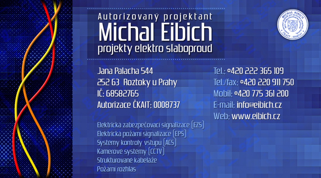 Vizitka, Michal Eibich