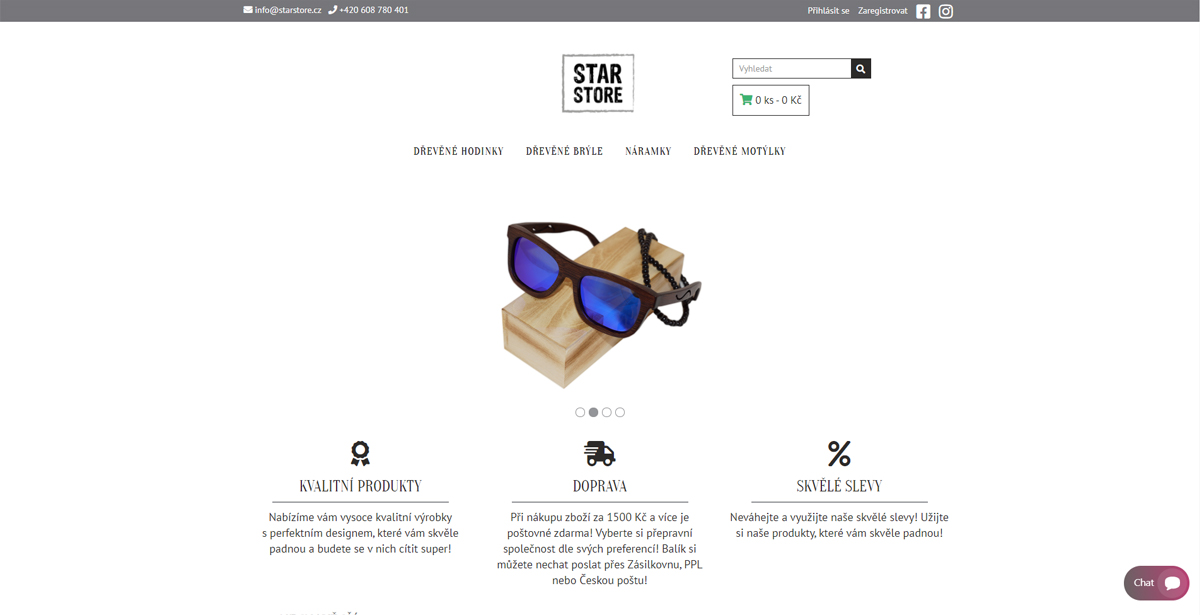 Starstore.cz - Dřevěné produkty