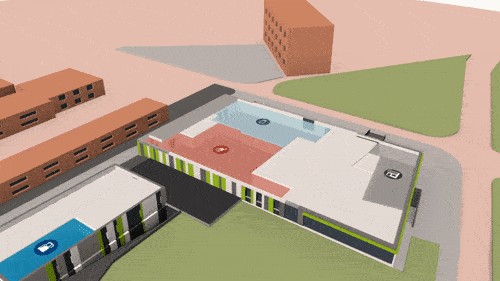 Interaktivní 3D vizualizace budovy