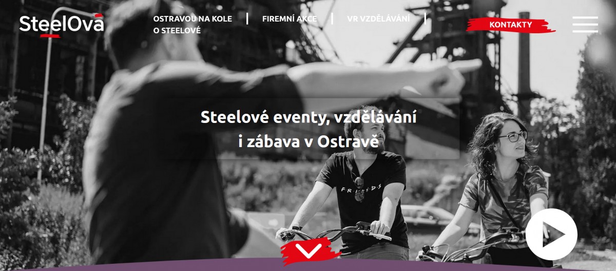 Steelova.cz – textace celého webu