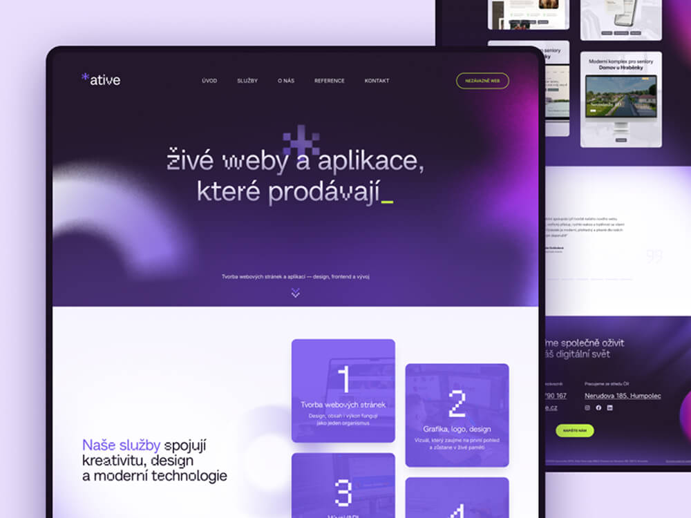 Webdesign pro Ative.cz