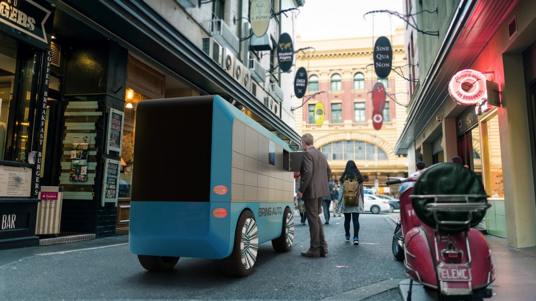 BringAuto – design autonomního doručovacího vozidla určený pro last mile delivery