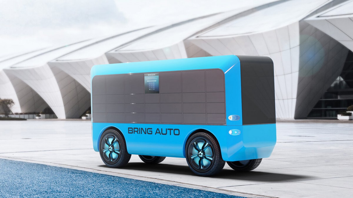 BringAuto Last Mile Delivery Robot