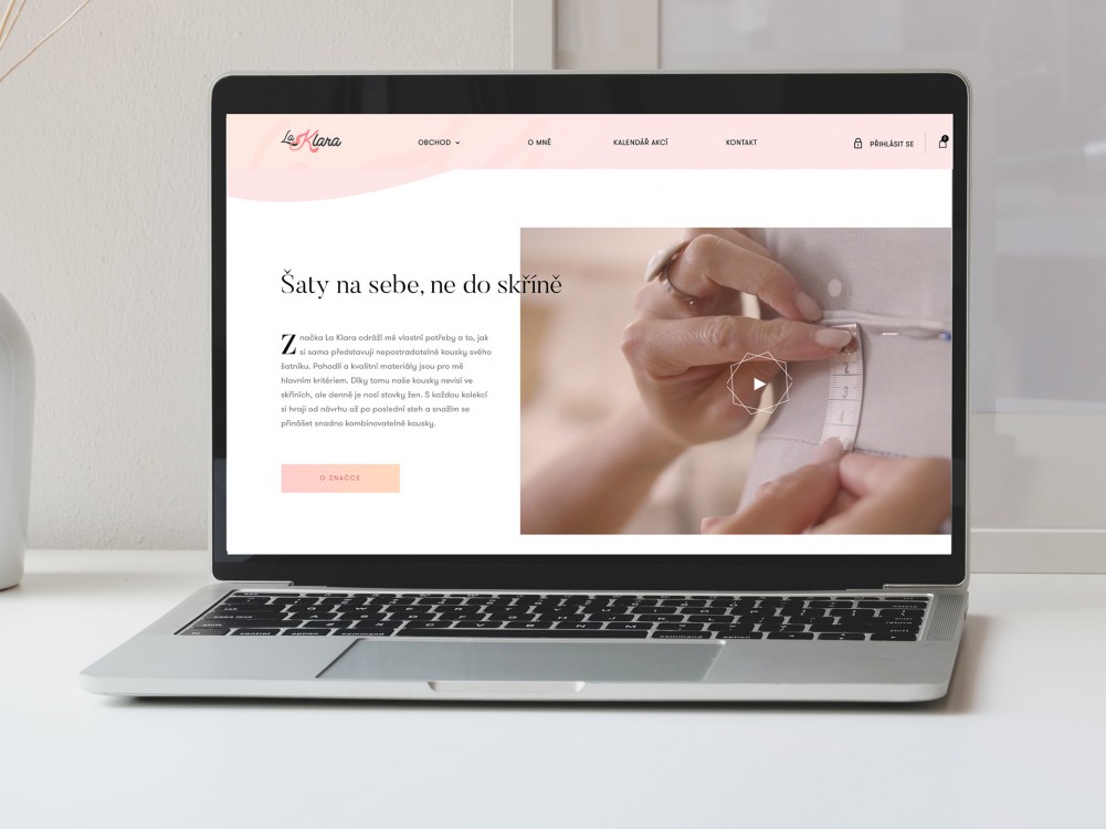 Webcopywriting pro značku oblečení pro ženy | La Klara