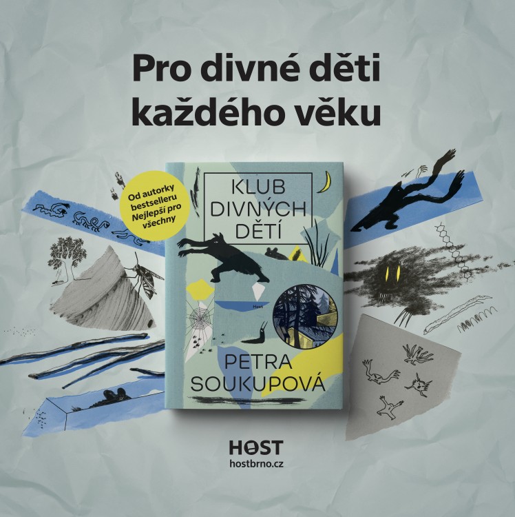 Kampaň na knihu Klub divných dětí | Nakladatelství Host