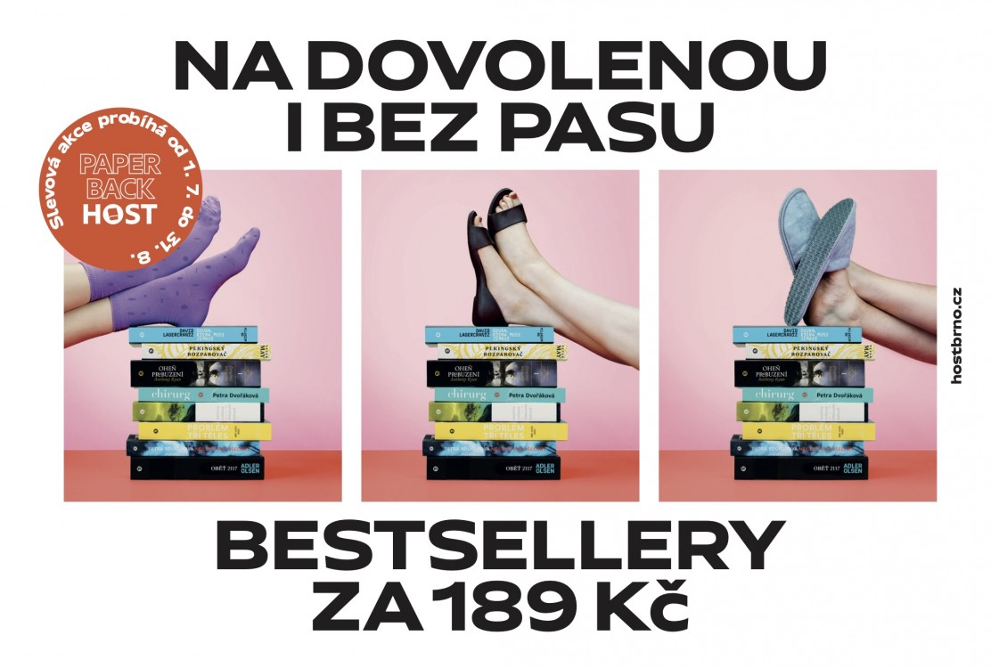 Kampaň na letní knižní akci v době covidových restrikcí | Nakladatelství Host