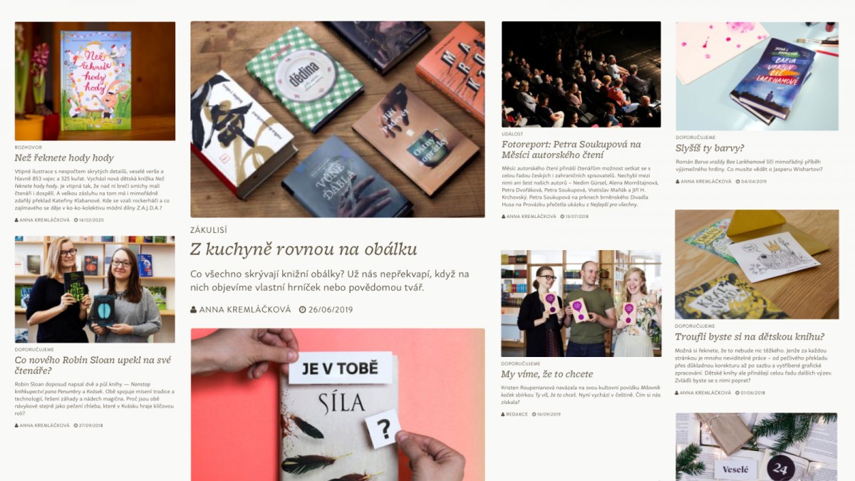 Náhledy článků blogu | Nakladatelství Host