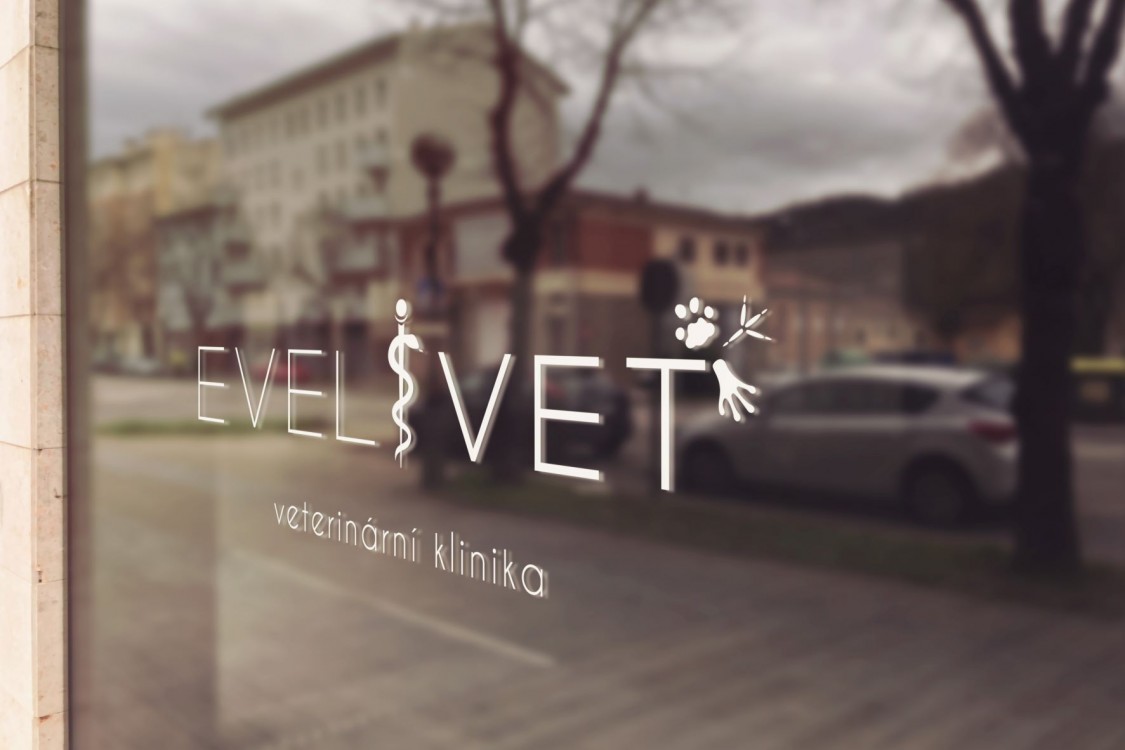 Logo veterinární kliniky Evel Vet