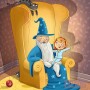 Čaroděj s kloboukem | ilustrace do dětské knížky Vnučka čaroděje Modromíra