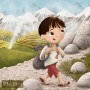 Ilustrace do dětské knížky nepálských pohádek