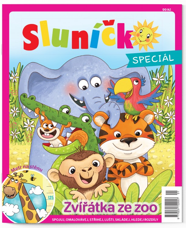 Obálka časopisu Sluníčko speciál - léto 2022