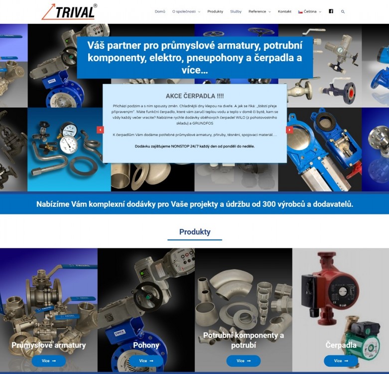 Trival-web – tvorba webových stránek
