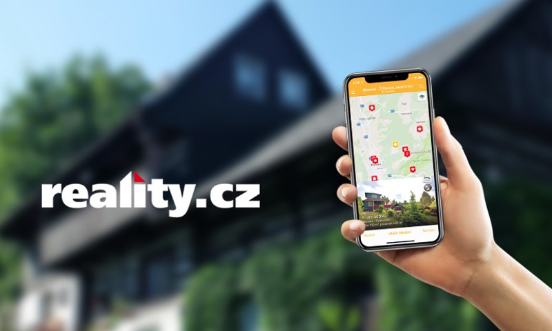 Mobilní aplikace Reality.cz