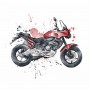 Motorka | ilustrace