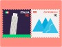 Grafický návrh poštovních známek
