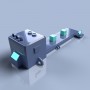 3D factory conveyer | vizuální design