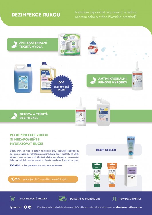 LYRECO / Infografika hygiena (2 strana)