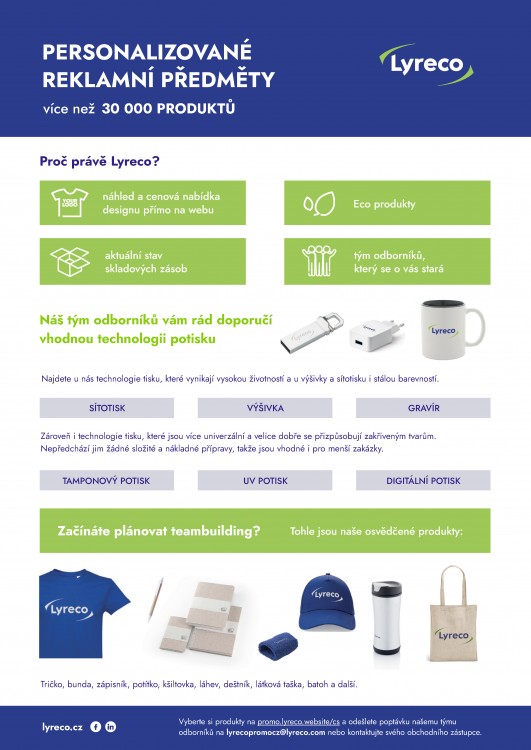 LYRECO / Infografika (1 strana)