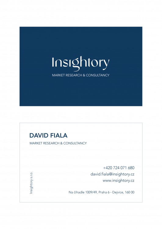 Insightory / design vizitky