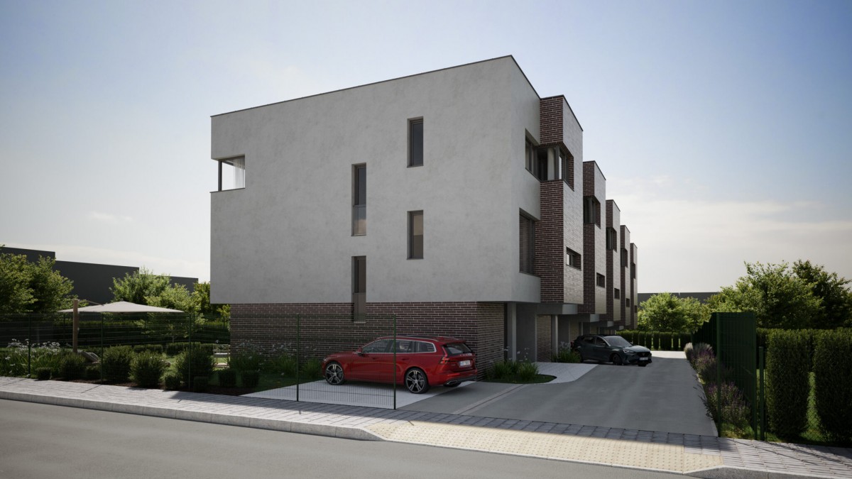 Vizualizace novostavby v lokalitě Praha-Hostivař