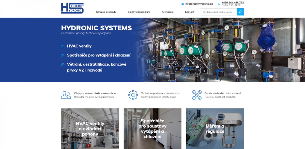 Hydronic.cz – online reklamní strategie se zaměřením na sociální sítě