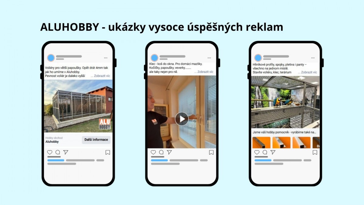 PPC reklama pro Aluhobby – jedničku ve stavebnicích pro hobby chovatele