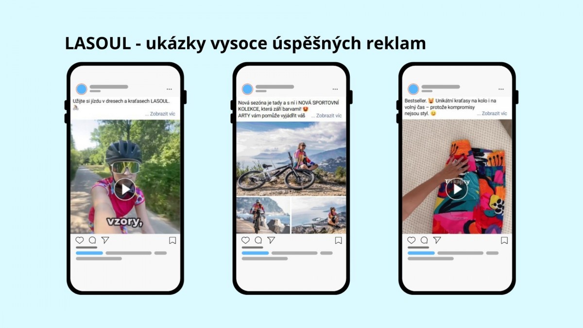 PPC reklama pro Lasoul – originální dámská sportovní móda