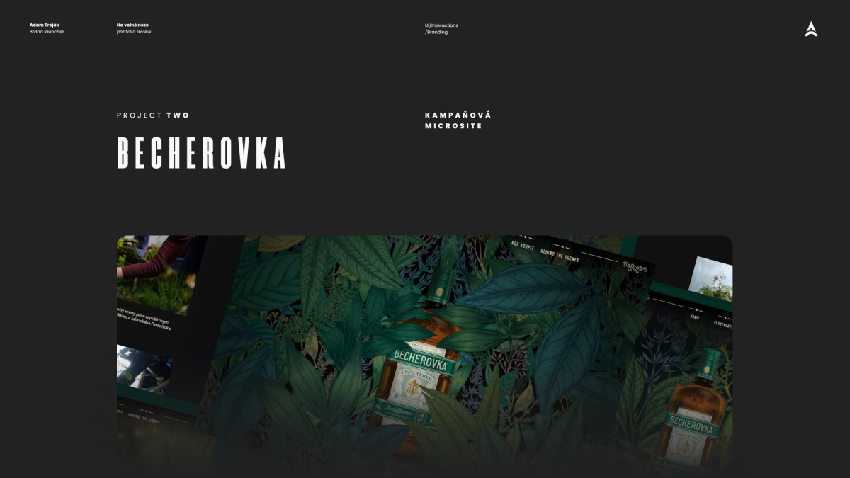 Kampaňová microsite | Becherovka