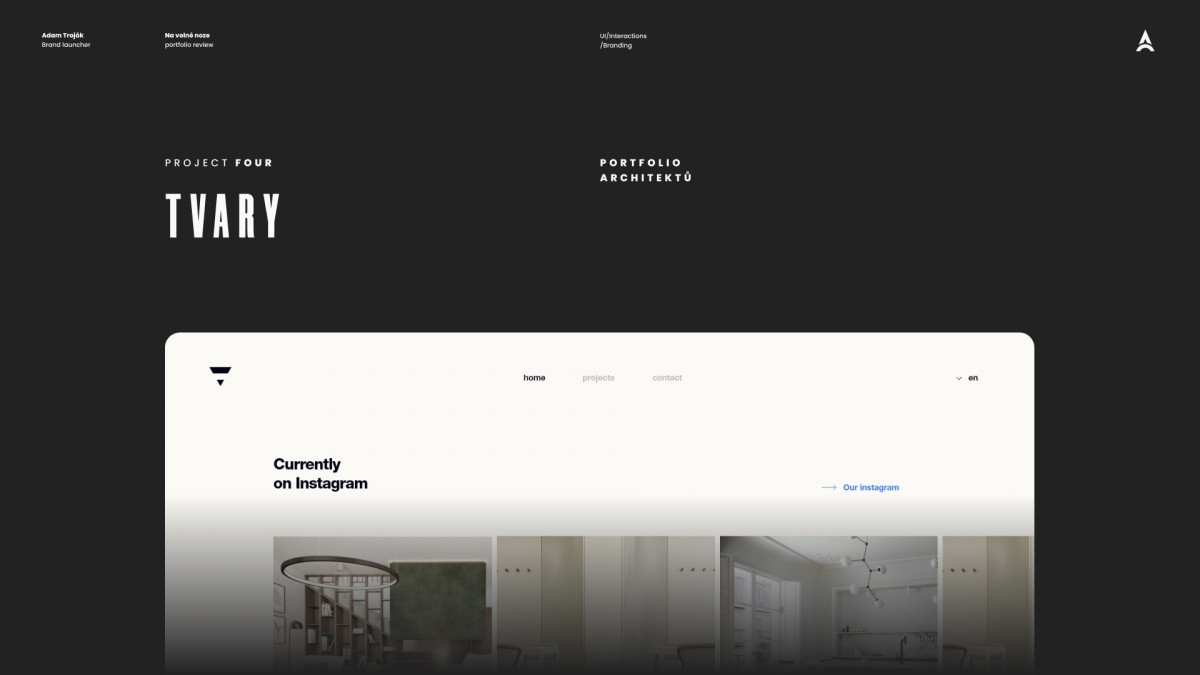Tvary – portfolio architektů